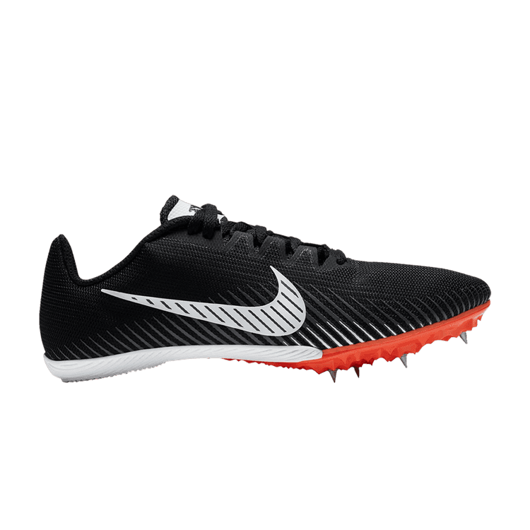 Nike Air Zoom Rival M 9 Spikes 'Black Crimson' (Women's)
