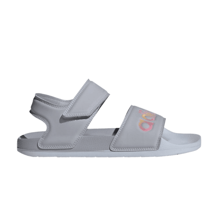 adidas Adilette Sandal 'Halo Silver Iridescent'