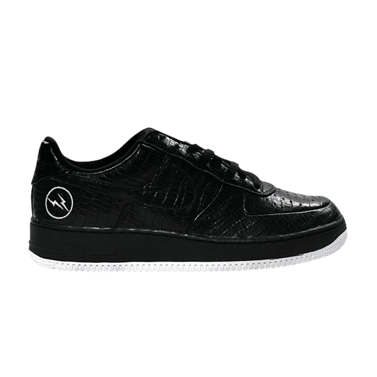 Nike Air Force 1 Low HTM Fragment Black Crocodile