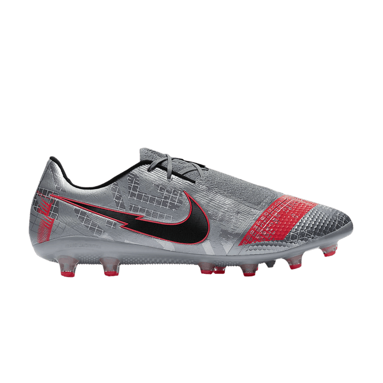Nike Phantom Venom Elite AG Pro 'Metallic Bomber Grey Laser Crimson'