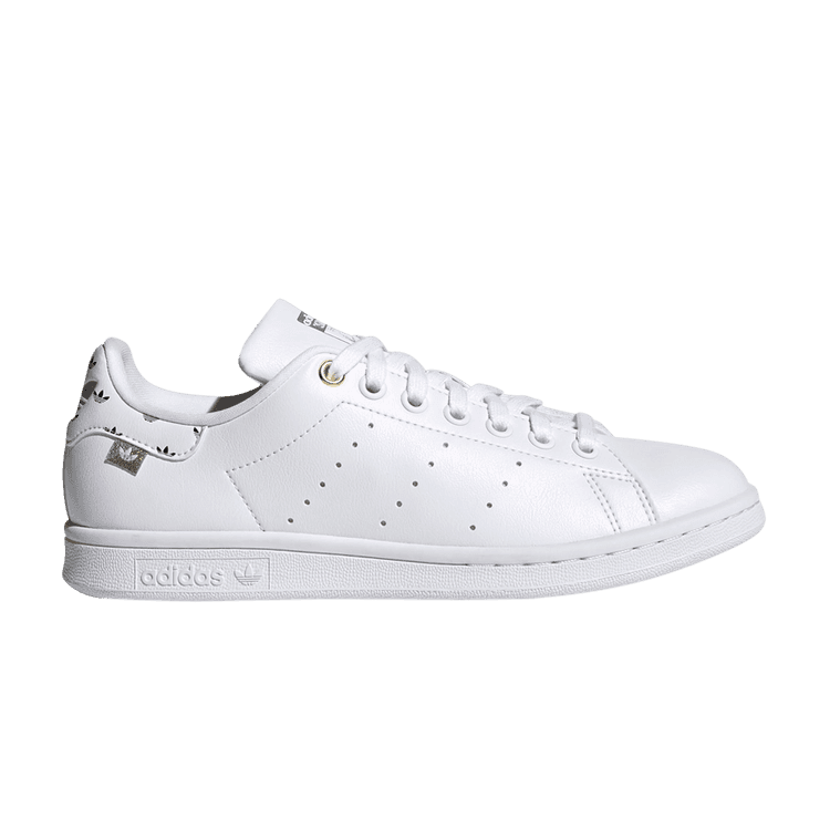 adidas Stan Smith White Silver Gold (Women's)