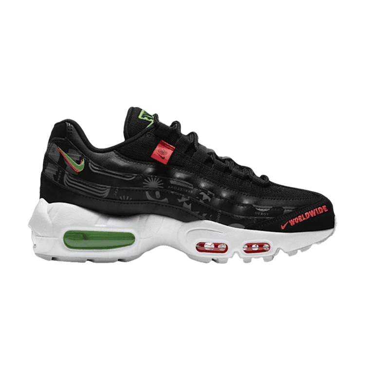 Nike Air Max 95 Recraft SE Worldwide Pack Black (GS)