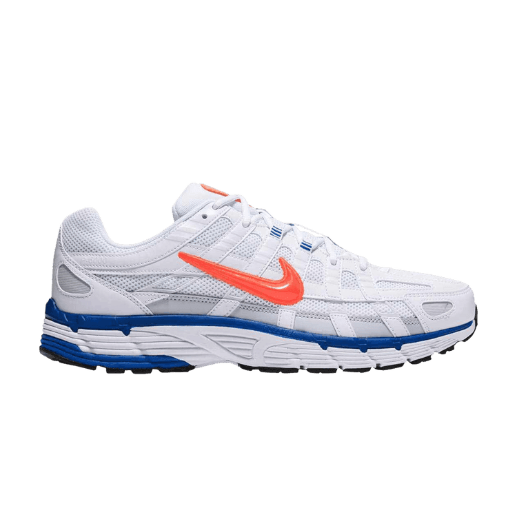 Nike P-6000 White Crimson Racer Blue