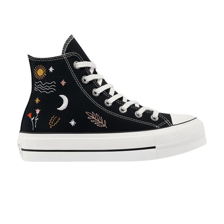 Converse Chuck Taylor All Star Platform High 'It's Okay To Wander - Black' (Women's)