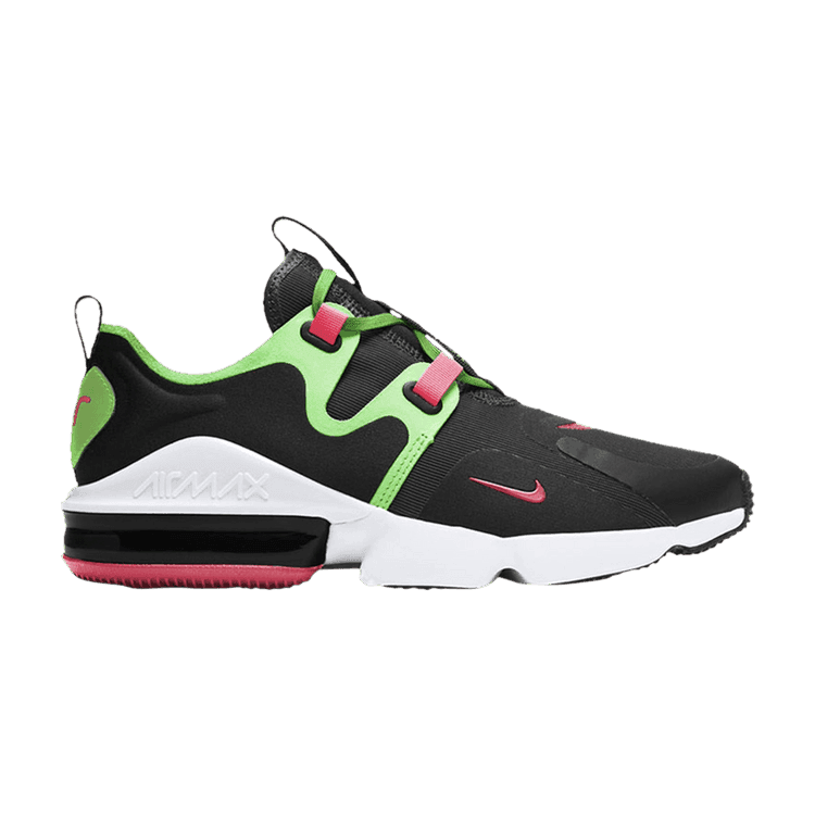 Nike Air Max 'Infinity Black Green Strike Crimson'