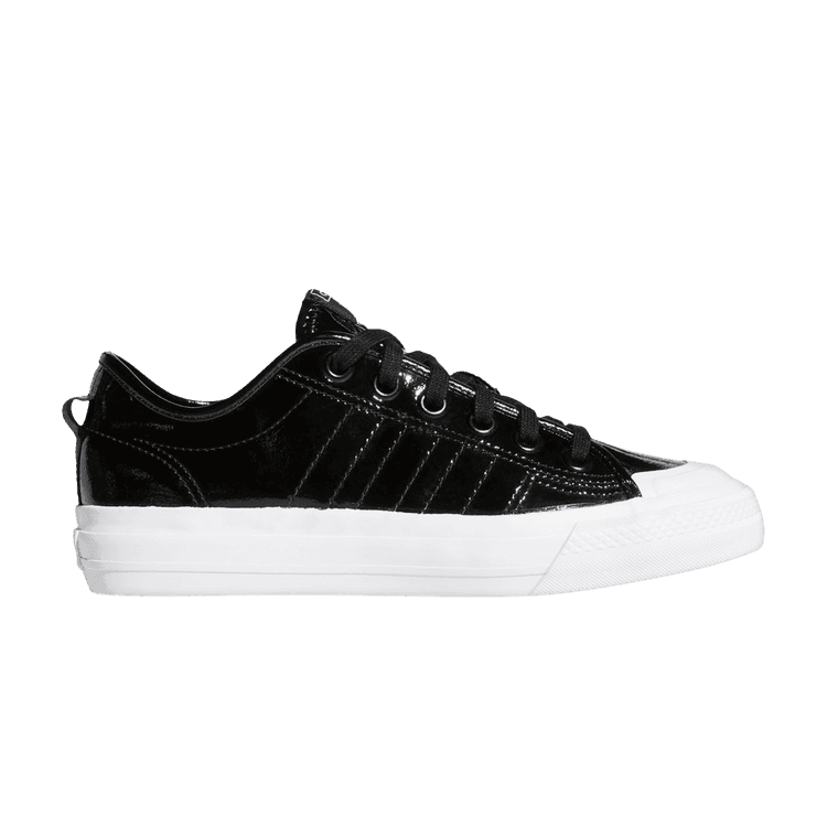 adidas Nizza RF Black Patent (Women's)