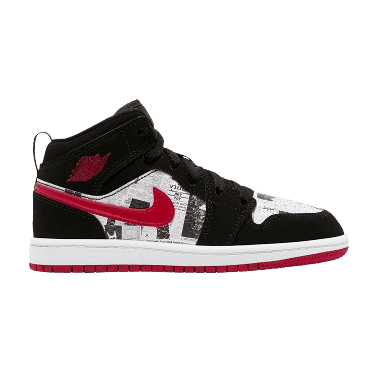Jordan 1 Mid Newspaper Air Times (PS)