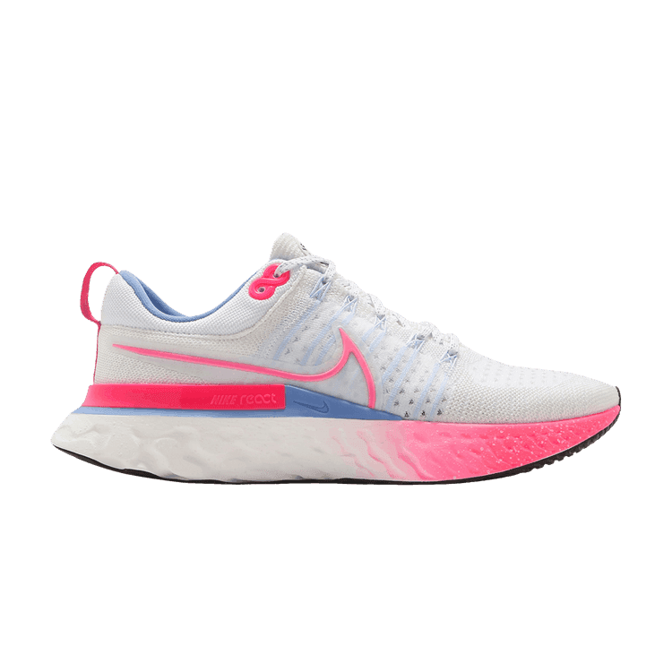 Nike React Infinity Run Flyknit 2 Sail Racer Pink