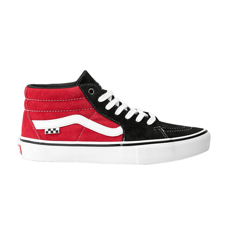 Vans Skate Grosso Mid Black Red White