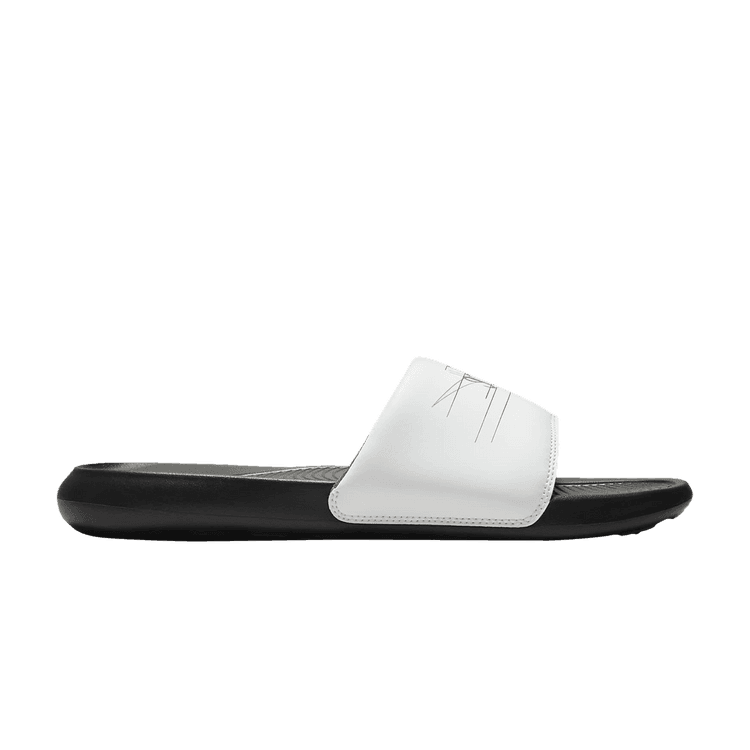 Nike Victori One Printed Slide 'White Metallic Gold'