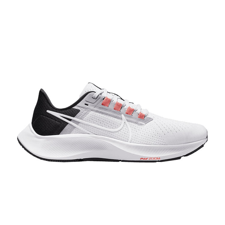 Nike Air Zoom Pegasus 38 White Black Provence Purple (Women's)