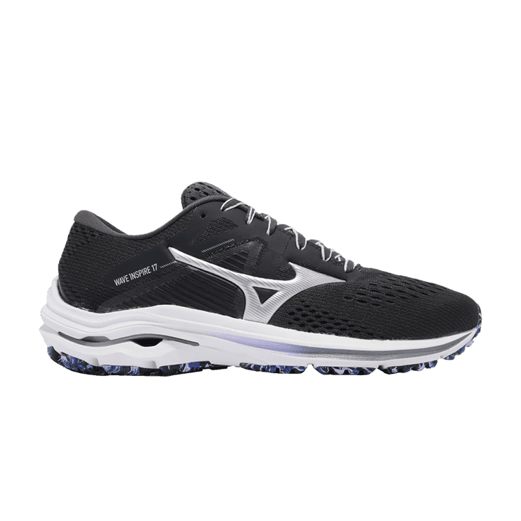 Mizuno Wave Inspire 17 'Black Pearl Violet Glow' (Women's)
