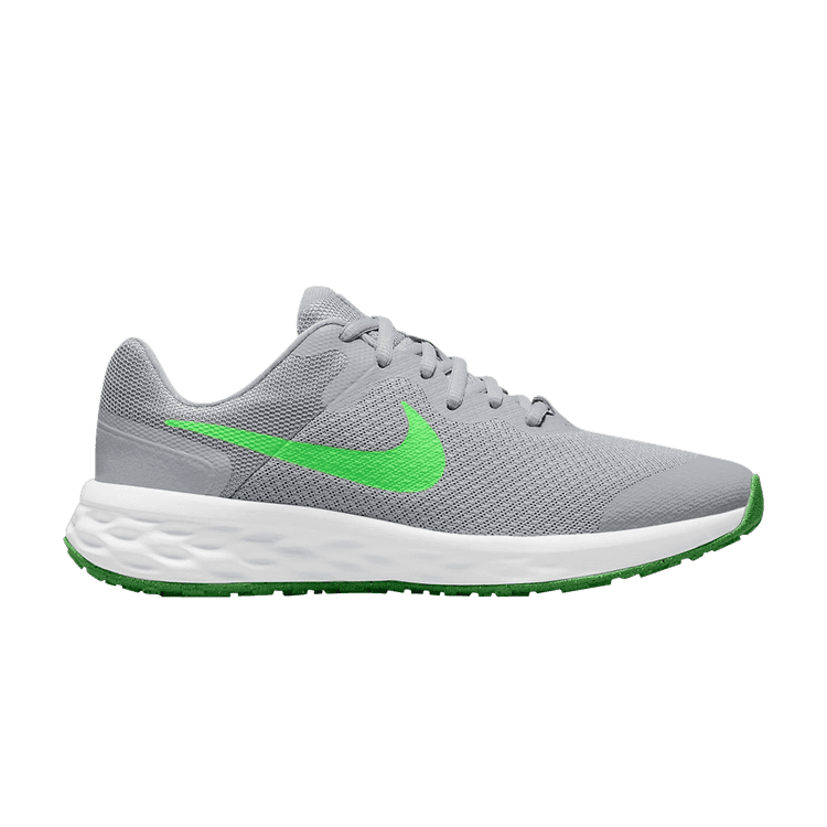 Nike Revolution 6 Light Smoke Grey Green Strike (GS)