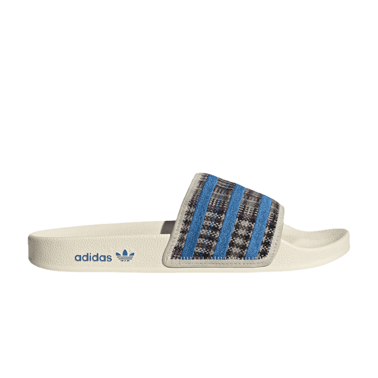adidas Adilette Slide 'Cozy Pack - Wonder White Blue Bird'