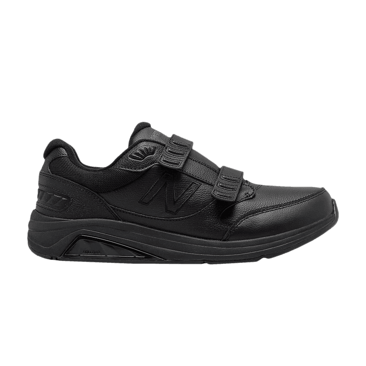 New Balance 928v3 Hook and Loop Leather Black