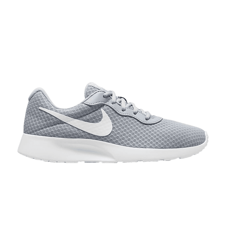 Nike Tanjun Wolf Grey White Barely Volt (Women's)