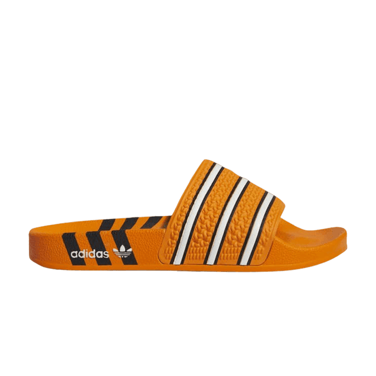 adidas Adilette Slide 'Three Stripes - Bright Orange' (Women's)