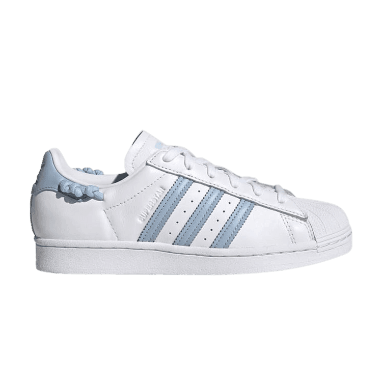 Adidas Superstar Knotted Rope White Sky Blue