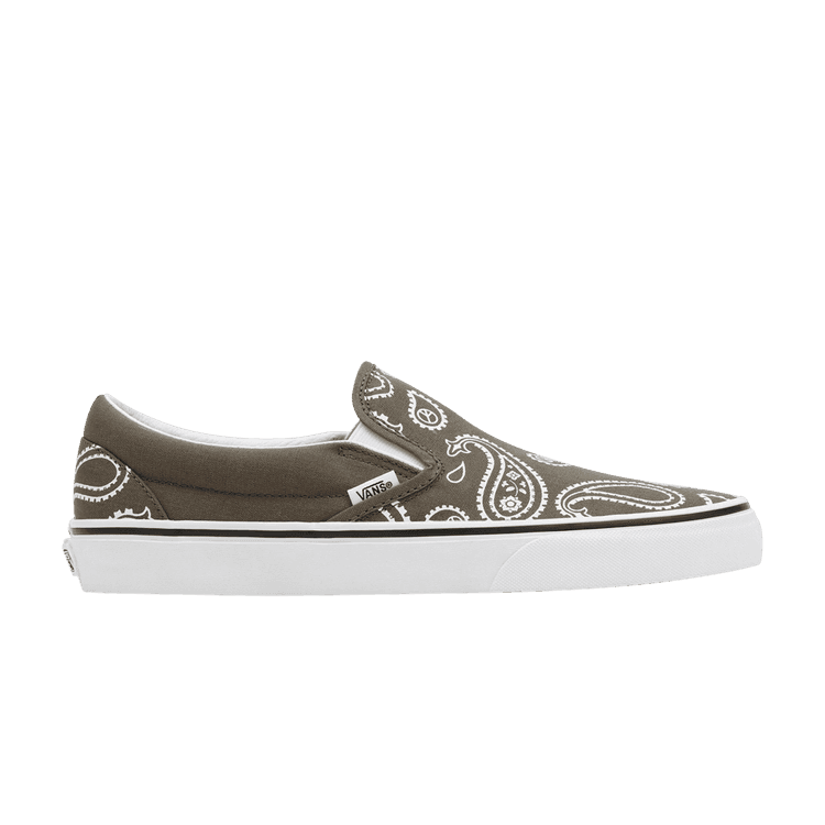 Vans Classic Slip-On 'Peace Paisley - Grape Leaf'