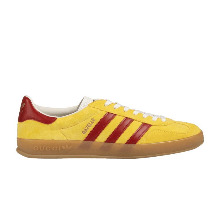 Adidas x Gucci Gazelle 'Yellow Velvet'