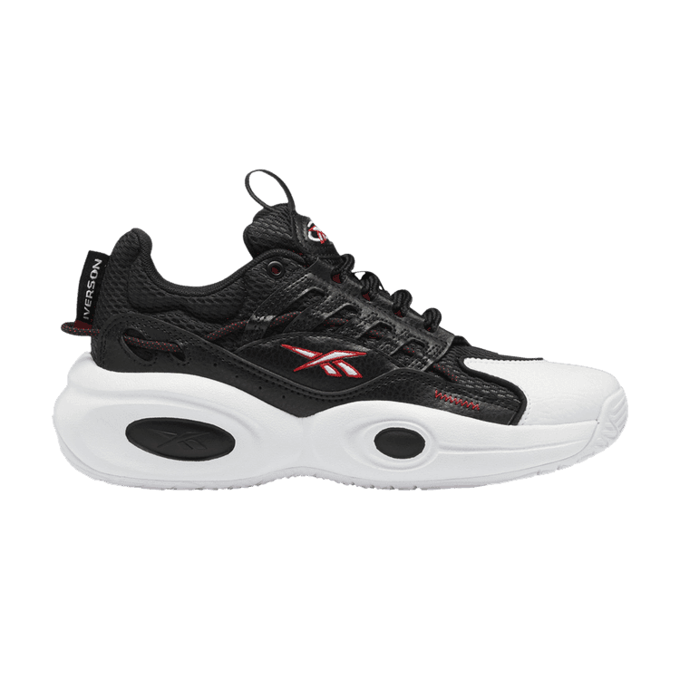 (GS) Reebok Solution Mid 'Black Vector Red'