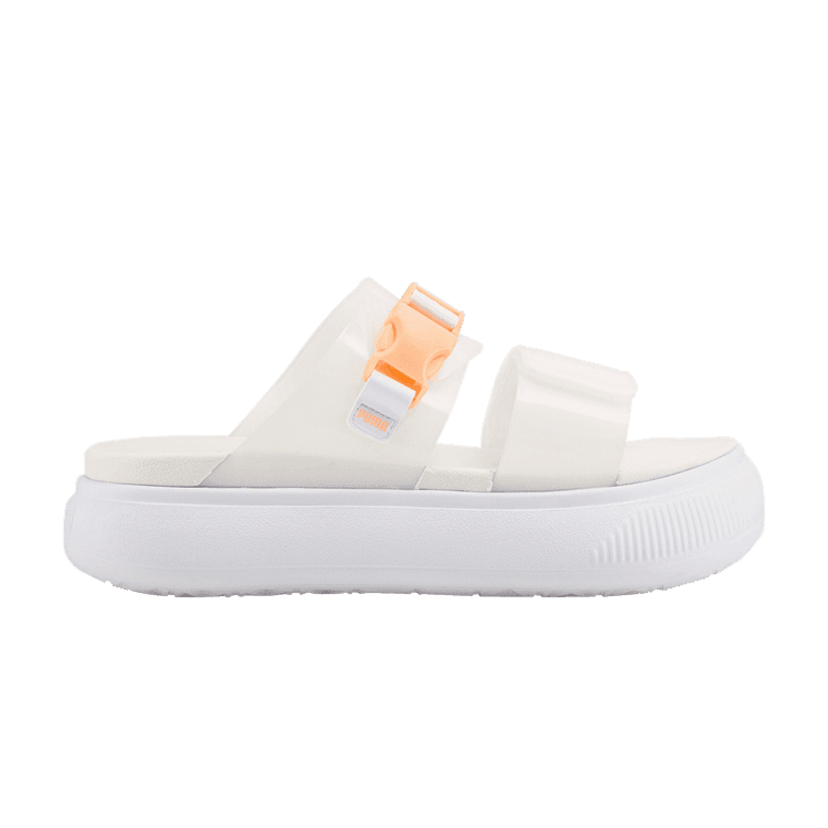 PUMA Suede Mayu Pop Sandal 'White Fizzy Melon' (Women's)