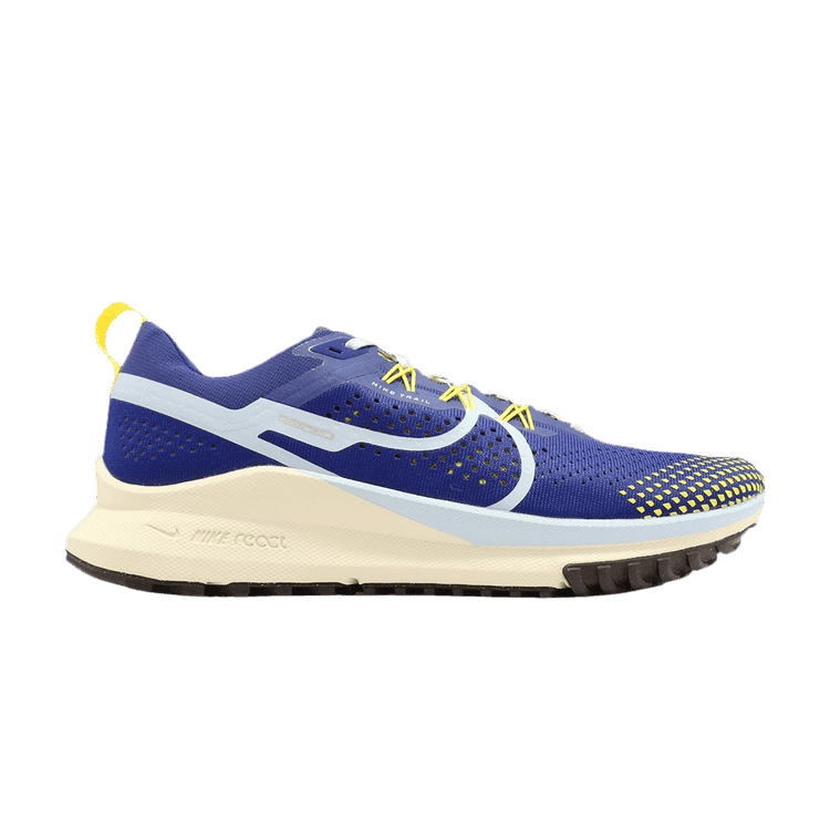 Nike React Pegasus Trail 4 Deep Royal Yellow Strike