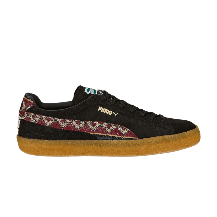 Puma Suede Crepe Pattern Black