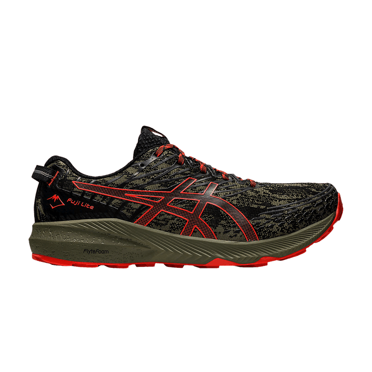 ASICS Fuji Lite 3 'Mantle Green Cherry Tomato'