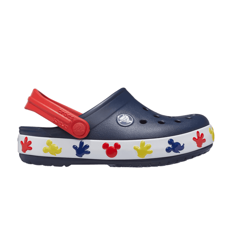 Crocs Disney x Classic Clog Kids 'Fun Lab Mickey Lights - Navy'