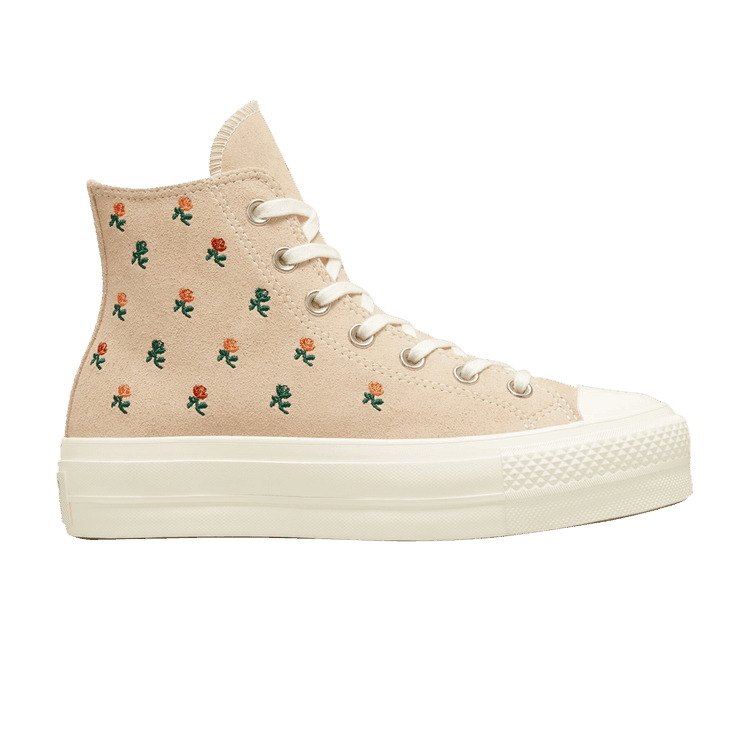 Converse Chuck Taylor All Star Lift Platform High 'Embroidered Roses' (Women's)