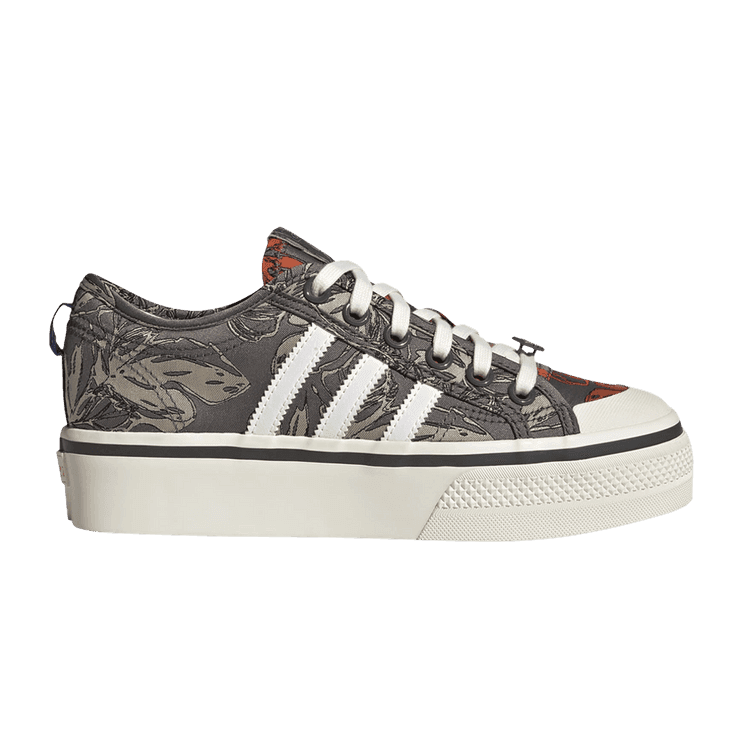 adidas Nizza Platform Victorian Floral Print Womens