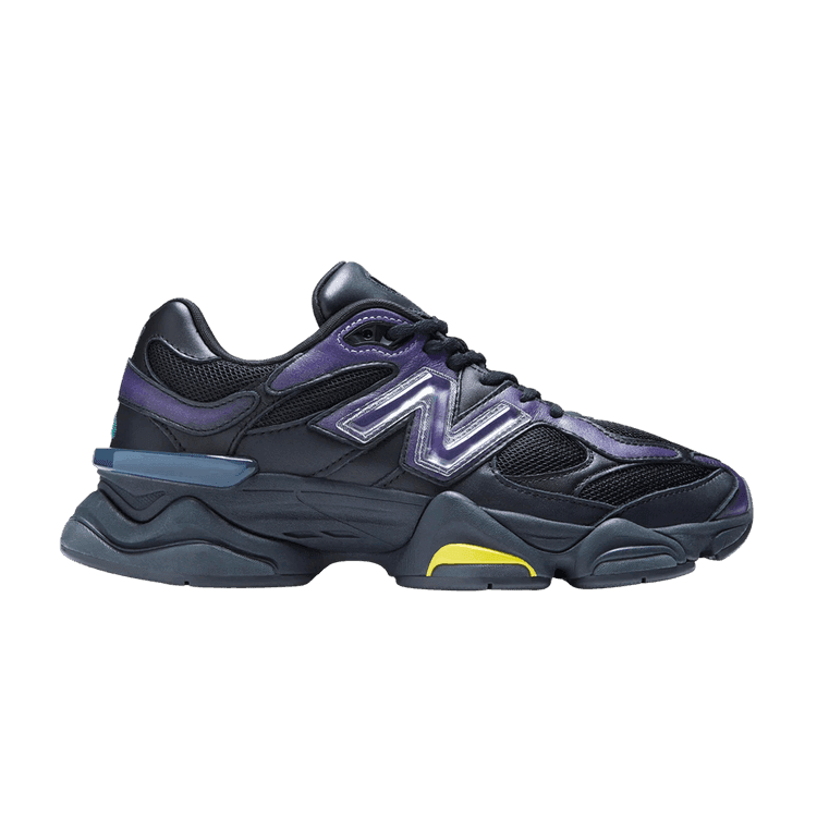 New Balance 9060 Mowalola Burglarwear Black Purple Yellow