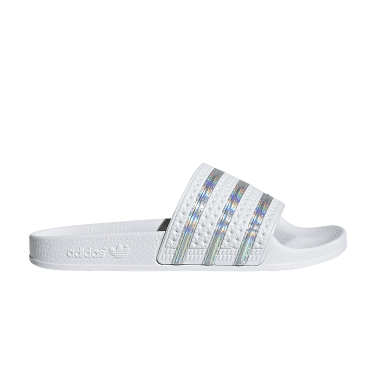 adidas Adilette Slide 'White Iridescent' (Women's)