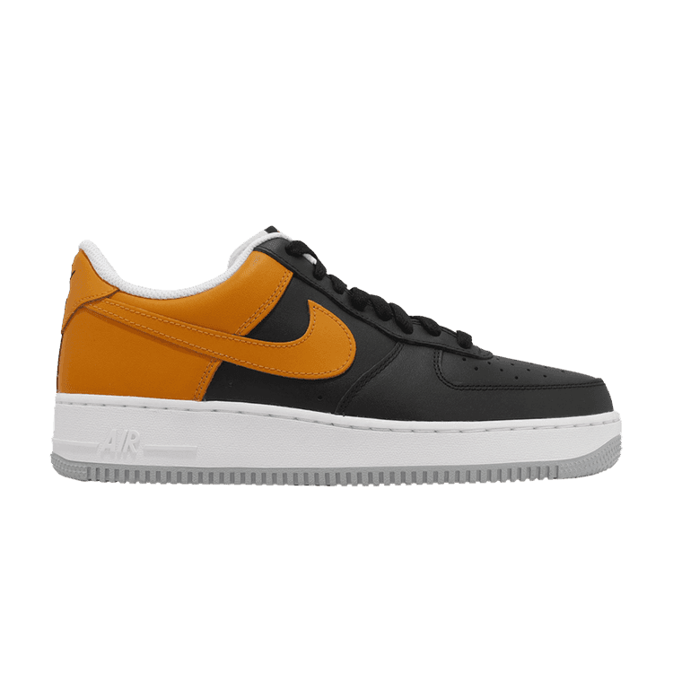 Nike Air Force 1 Low '07 Black Kumquat Light Smoke Grey
