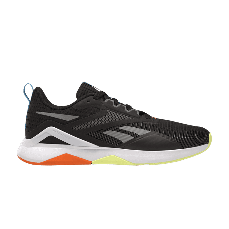 Reebok Nanoflex TR 2.0 'Black Orange Lime'