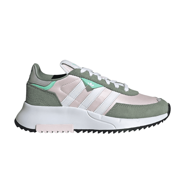 (GS) adidas Retropy F2 'Silver Green Almost Pink'