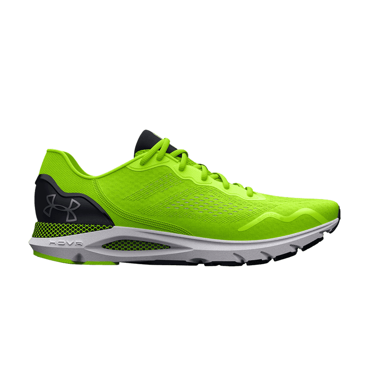 Under Armour HOVR Sonic 6 2E Wide 'Lime Surge Black'