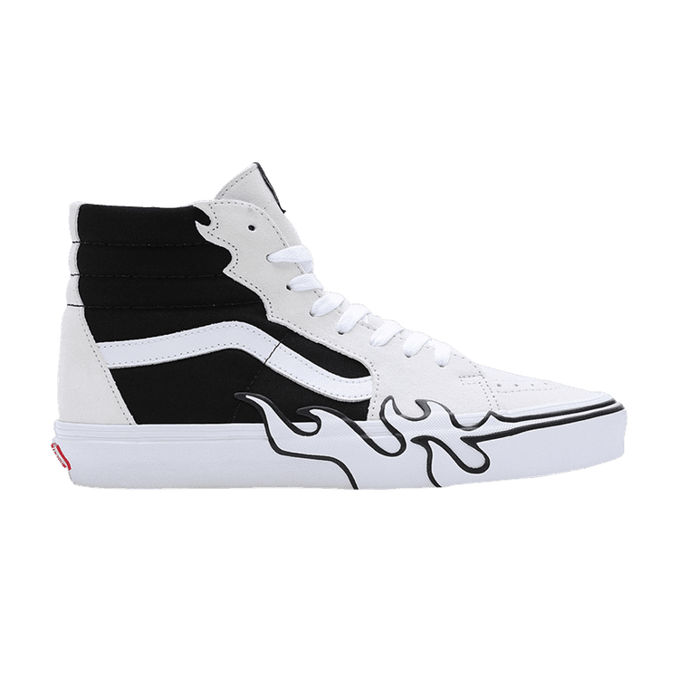 Vans Sk8-Hi 'Flame - White Black'
