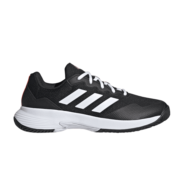 adidas GameCourt 2.0 'Black White Solar Red'