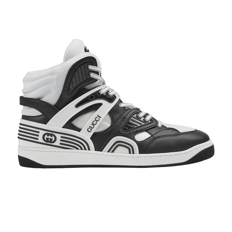 Gucci Basket High 'Black White'