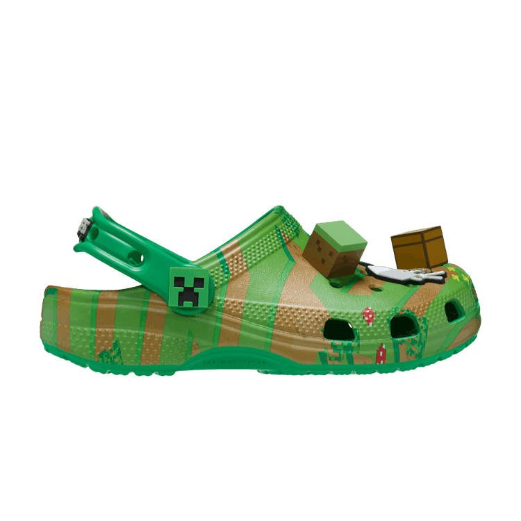 Crocs Minecraft x Classic Clog Kids 'Grass Block'