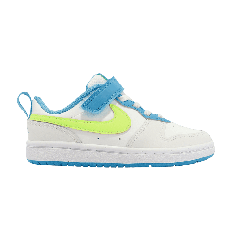 Nike Court Borough Low 2 PS 'White Baltic Blue Volt'