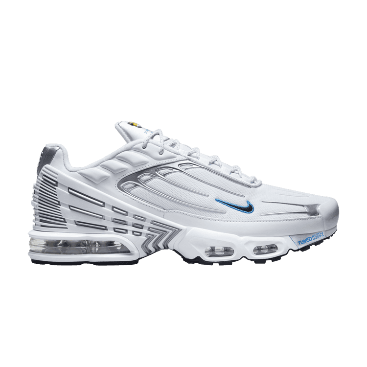 Nike Air Max Plus 3 White Silver Blue
