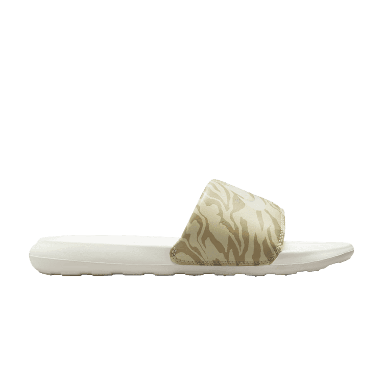 Nike Victori One Printed Slide 'Coconut Milk Zebra' (Women's)