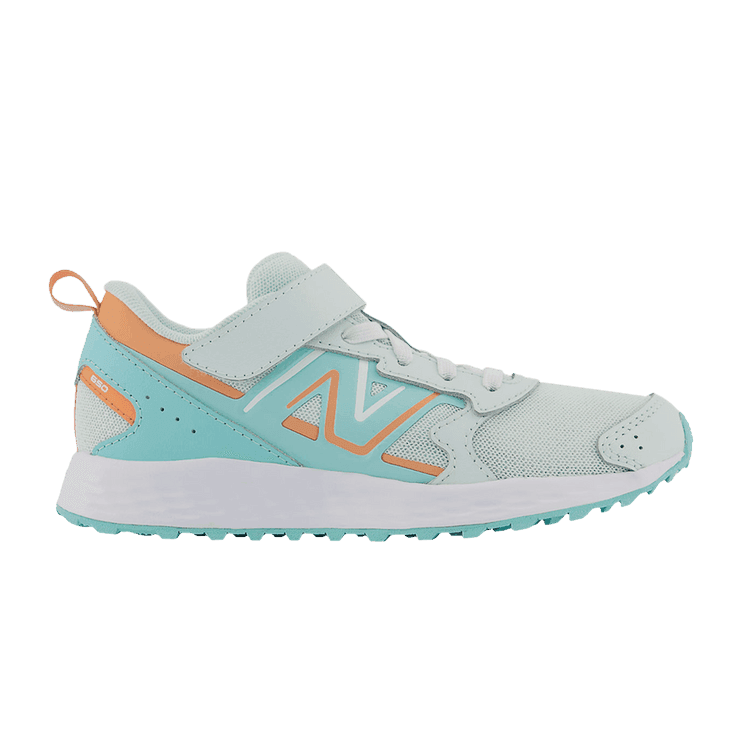 New Balance Fresh Foam 650 Bungee Lace Top Strap Big Kid 'Light Surf'