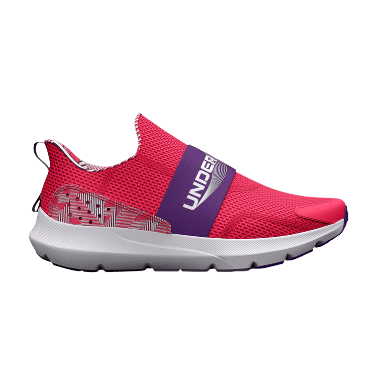 (GS) Under Armour Surge 3 Slip 'Pink Shock'