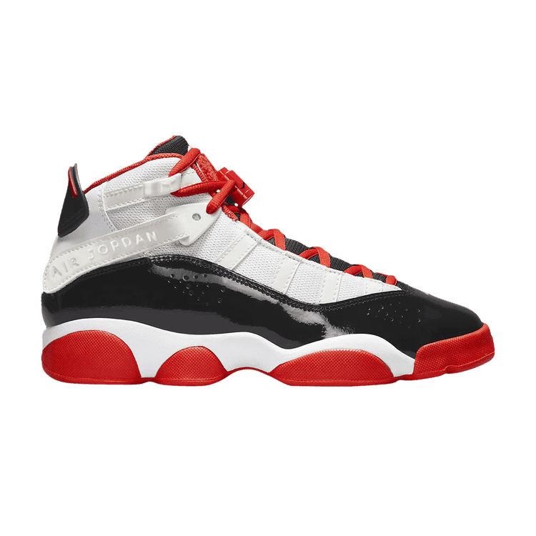 Jordan 6 Rings White Black Team Orange (GS)