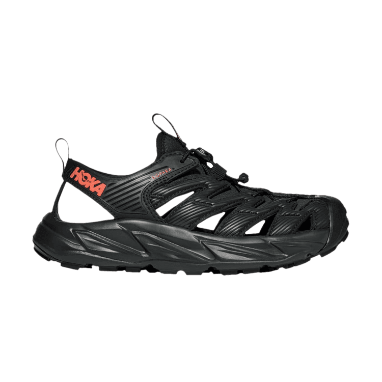 Hoka Hopara Sandal 'Black Fusion Coral' (Women's)