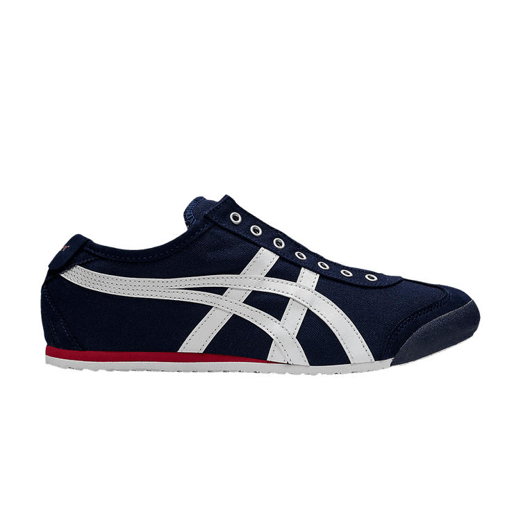ASICS Onitsuka Tiger Mexico 66 Slip-On Navy Off-White Red